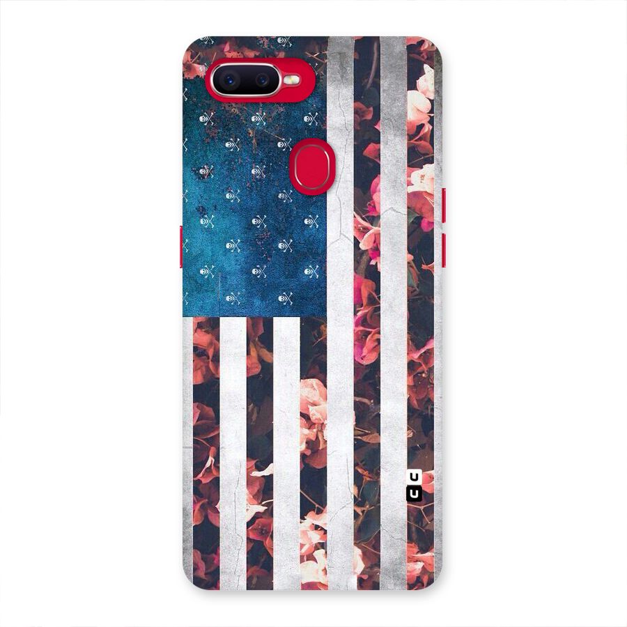 Flag Stripes Back Case for Oppo F9 Pro