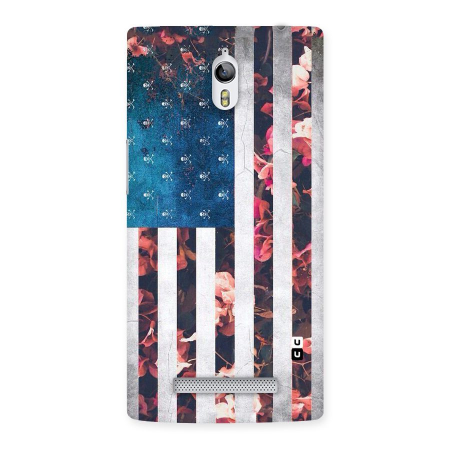 Flag Stripes Back Case for Oppo Find 7