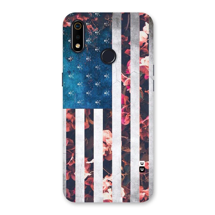 Flag Stripes Back Case for Realme 3i