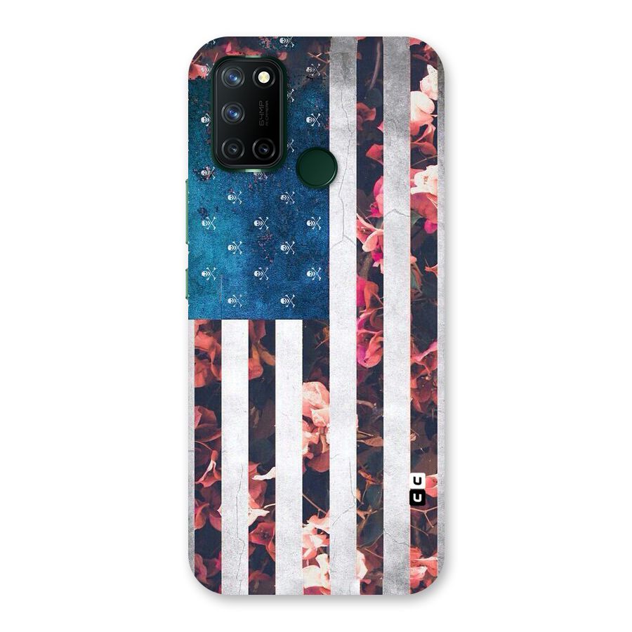 Flag Stripes Back Case for Realme 7i
