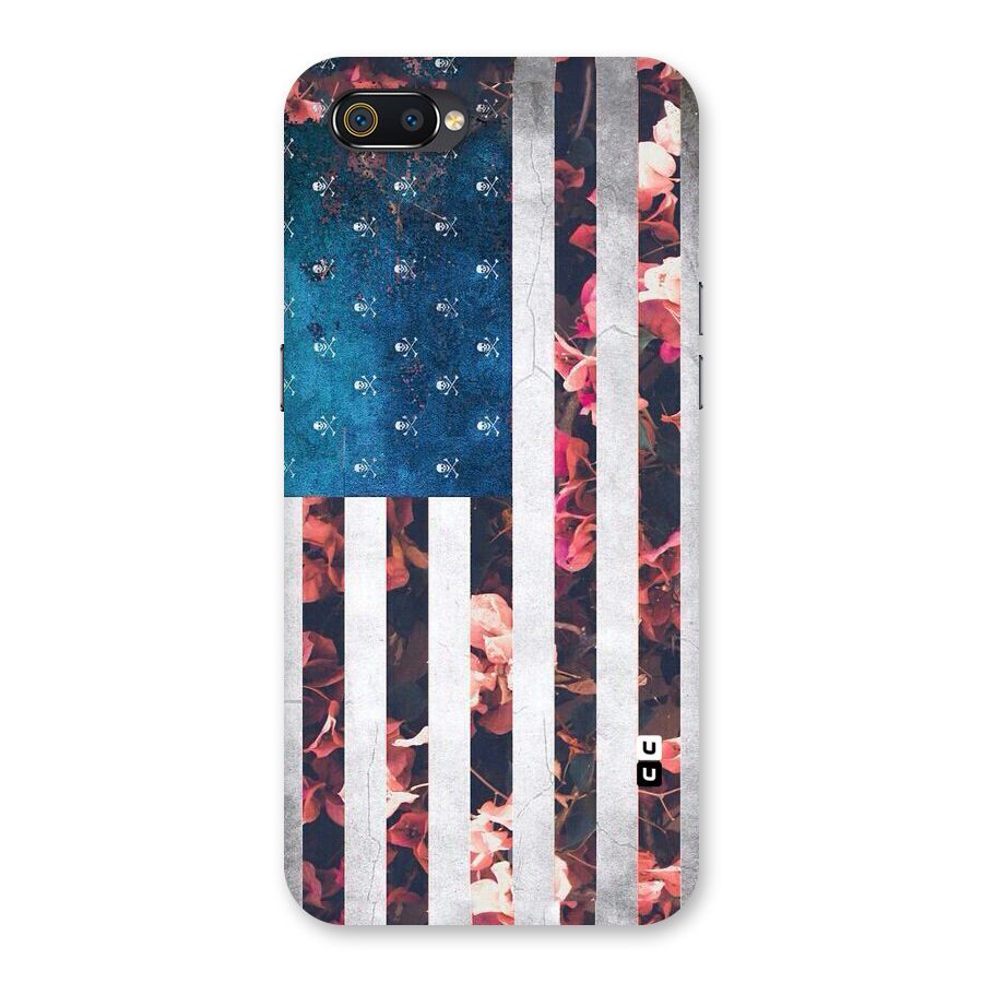 Flag Stripes Back Case for Realme C2