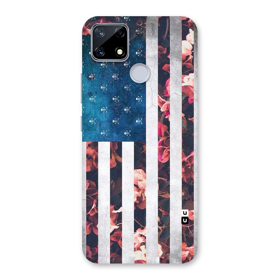 Flag Stripes Back Case for Realme Narzo 20
