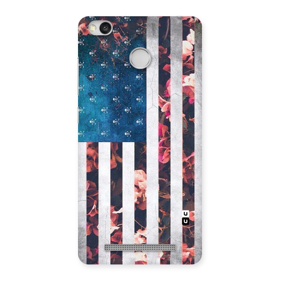 Flag Stripes Back Case for Redmi 3S Prime
