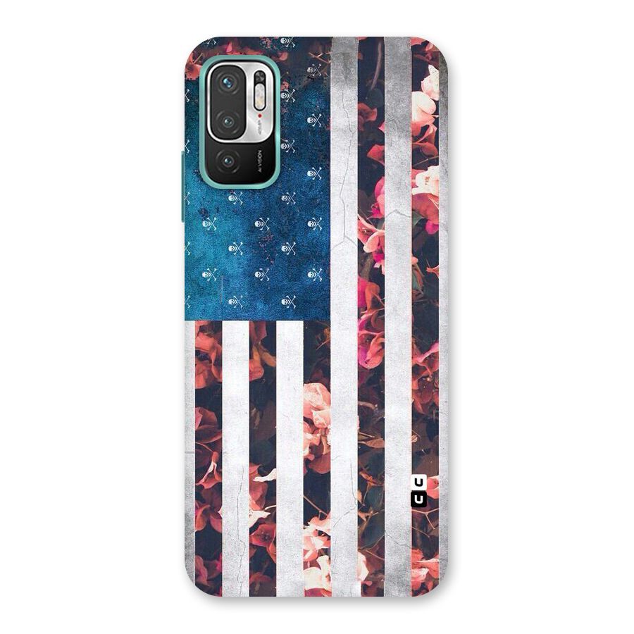 Flag Stripes Back Case for Redmi Note 10T 5G