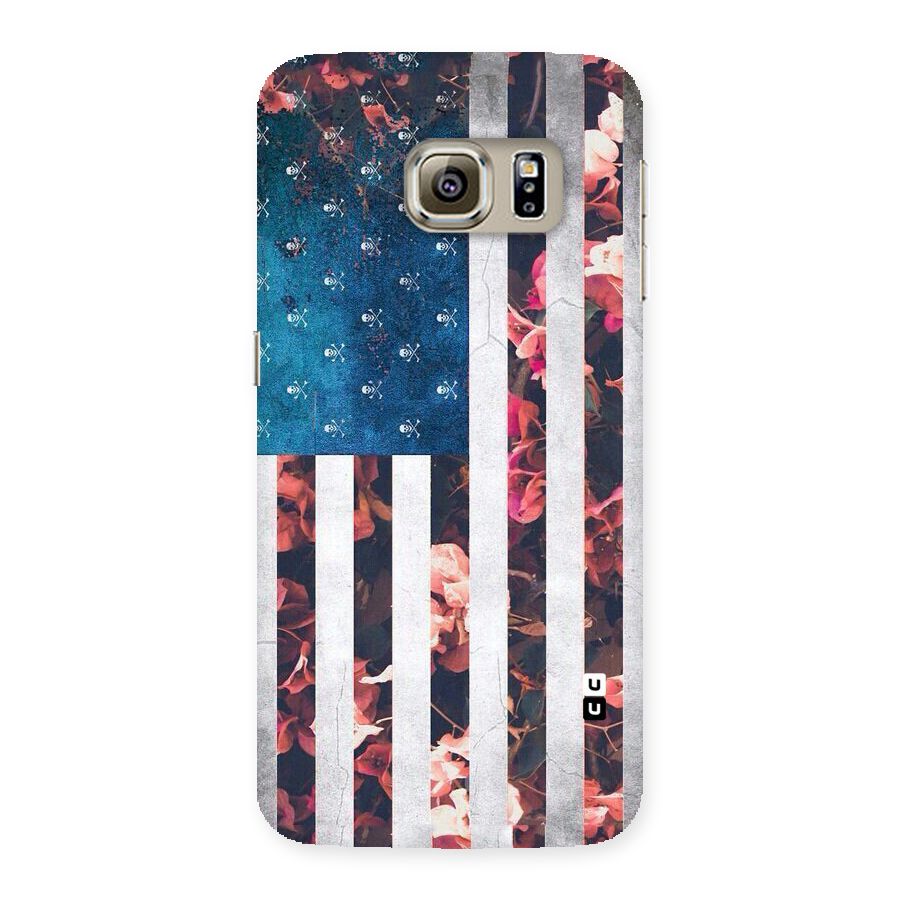 Flag Stripes Back Case for Samsung Galaxy S6 Edge