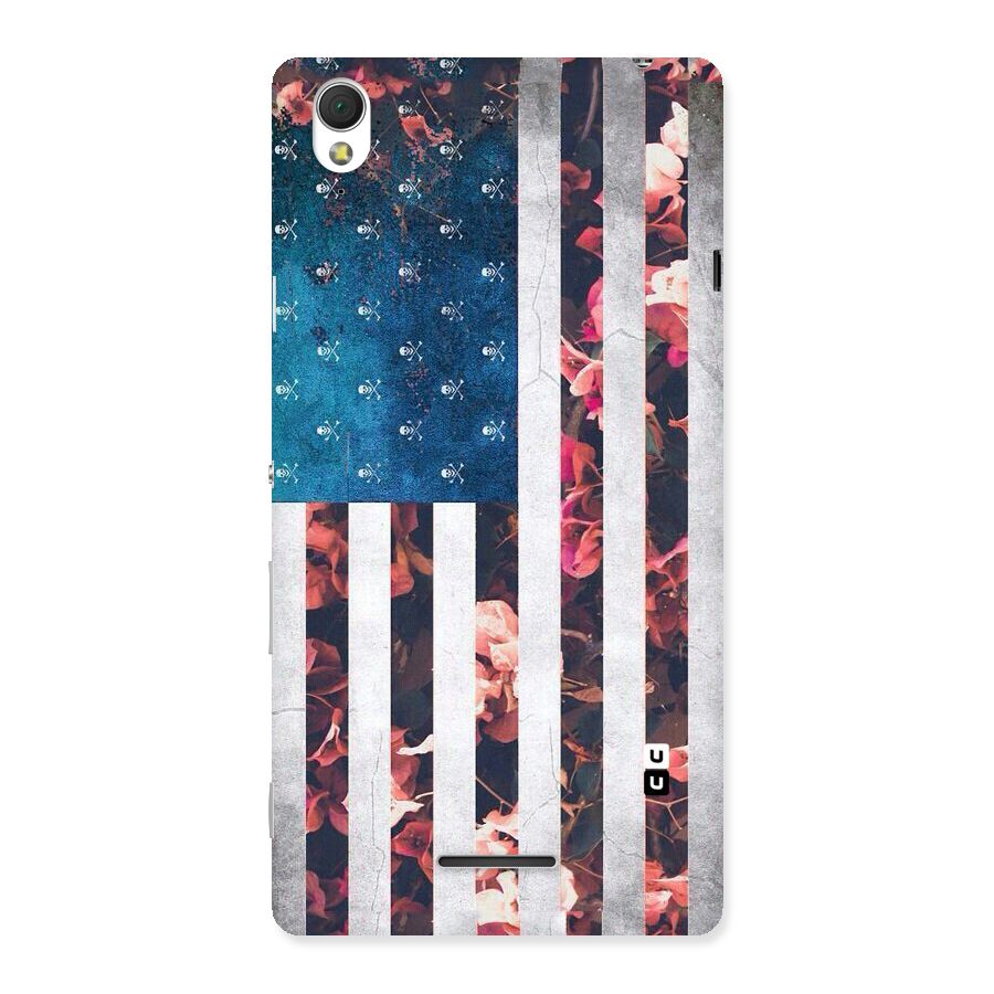 Flag Stripes Back Case for Sony Xperia T3