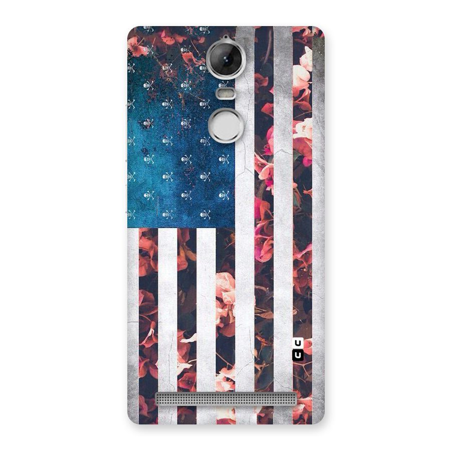 Flag Stripes Back Case for Vibe K5 Note