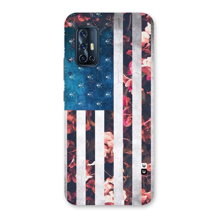 Flag Stripes Back Case for Vivo V17