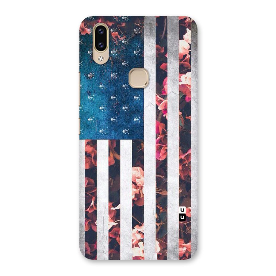 Flag Stripes Back Case for Vivo V9 Youth