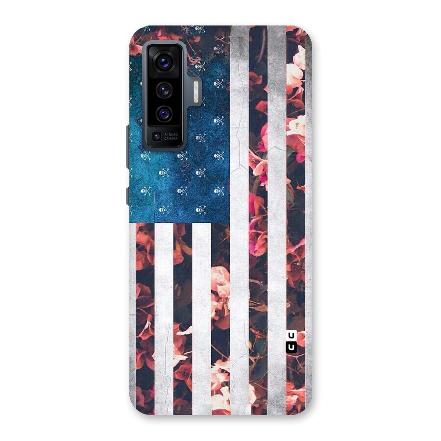 Flag Stripes Back Case for Vivo X50