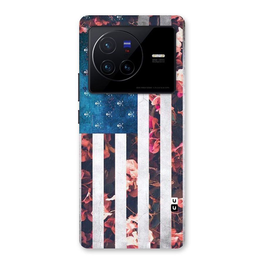 Flag Stripes Back Case for Vivo X80