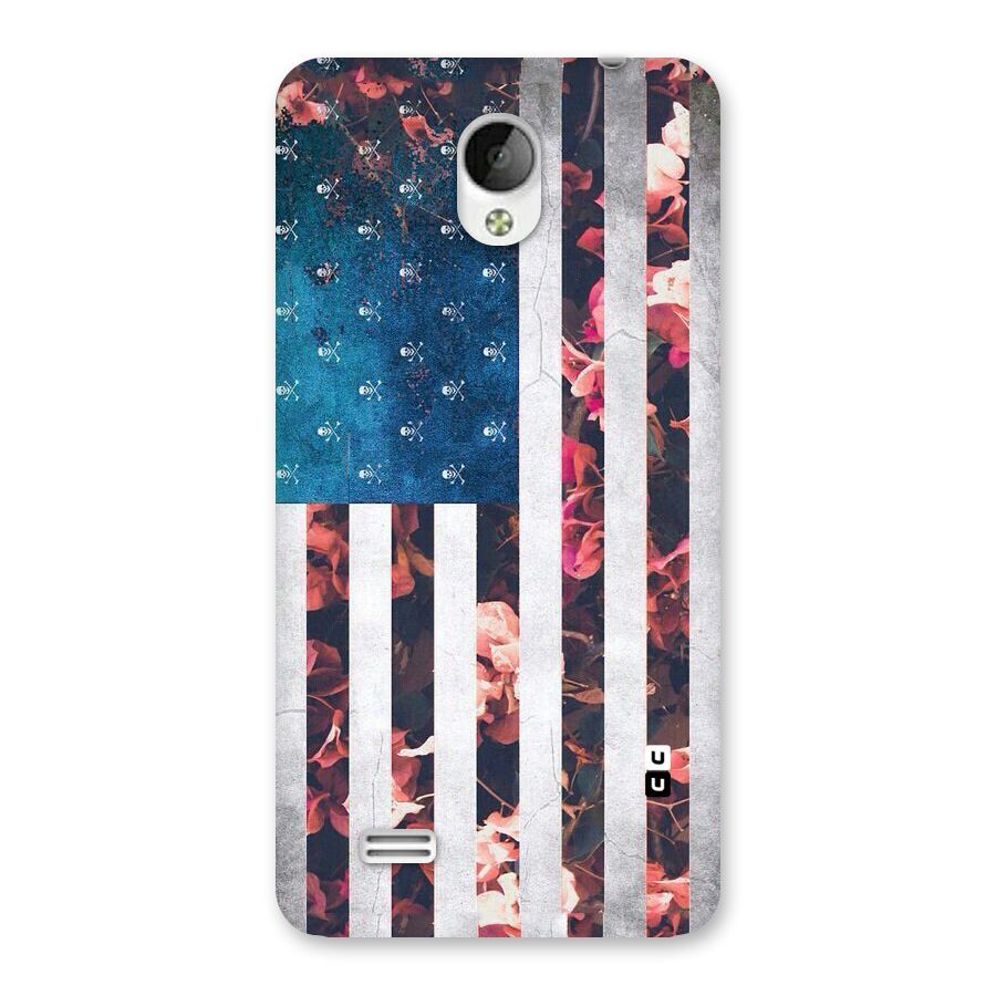 Flag Stripes Back Case for Vivo Y21
