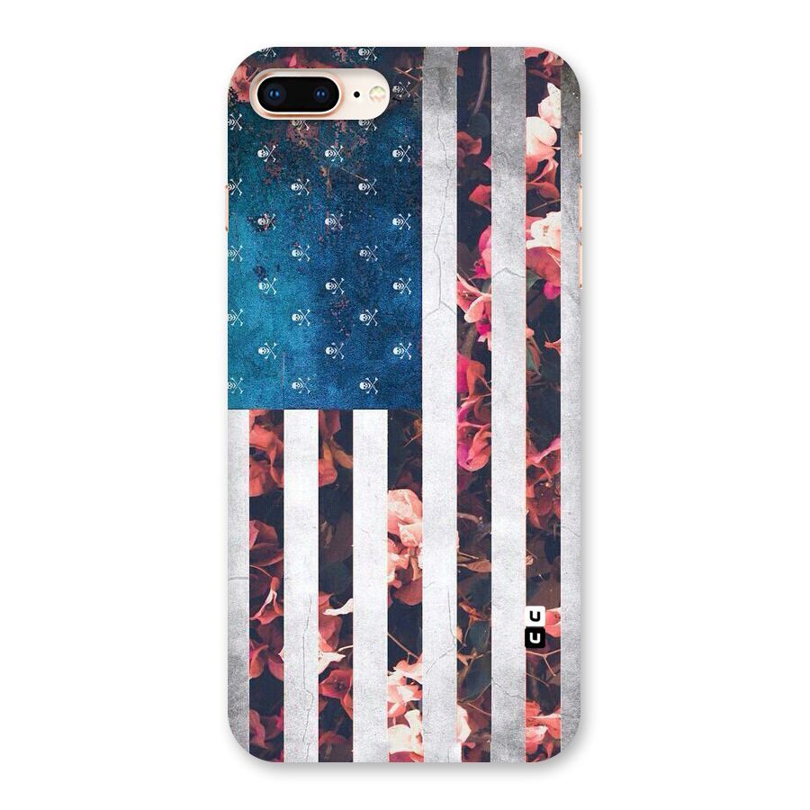 Flag Stripes Back Case for iPhone 8 Plus
