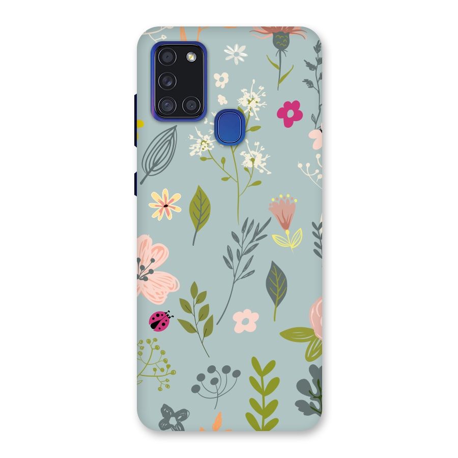 Flawless Flowers Back Case for Galaxy A21s