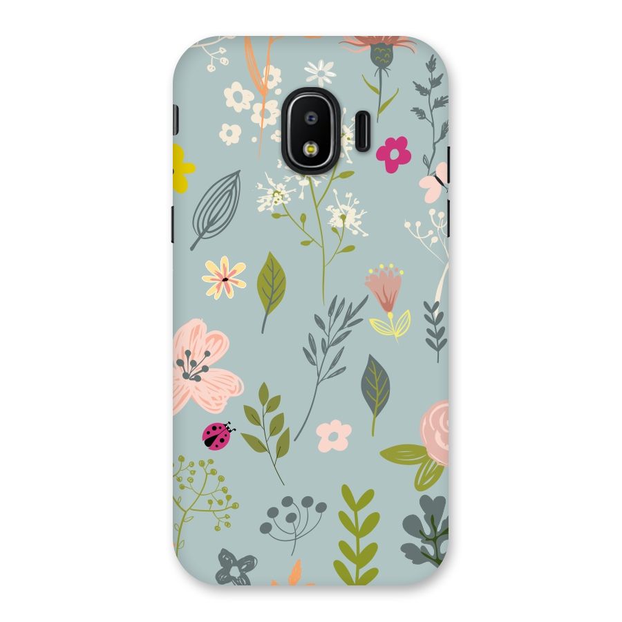 Flawless Flowers Back Case for Galaxy J2 Pro 2018