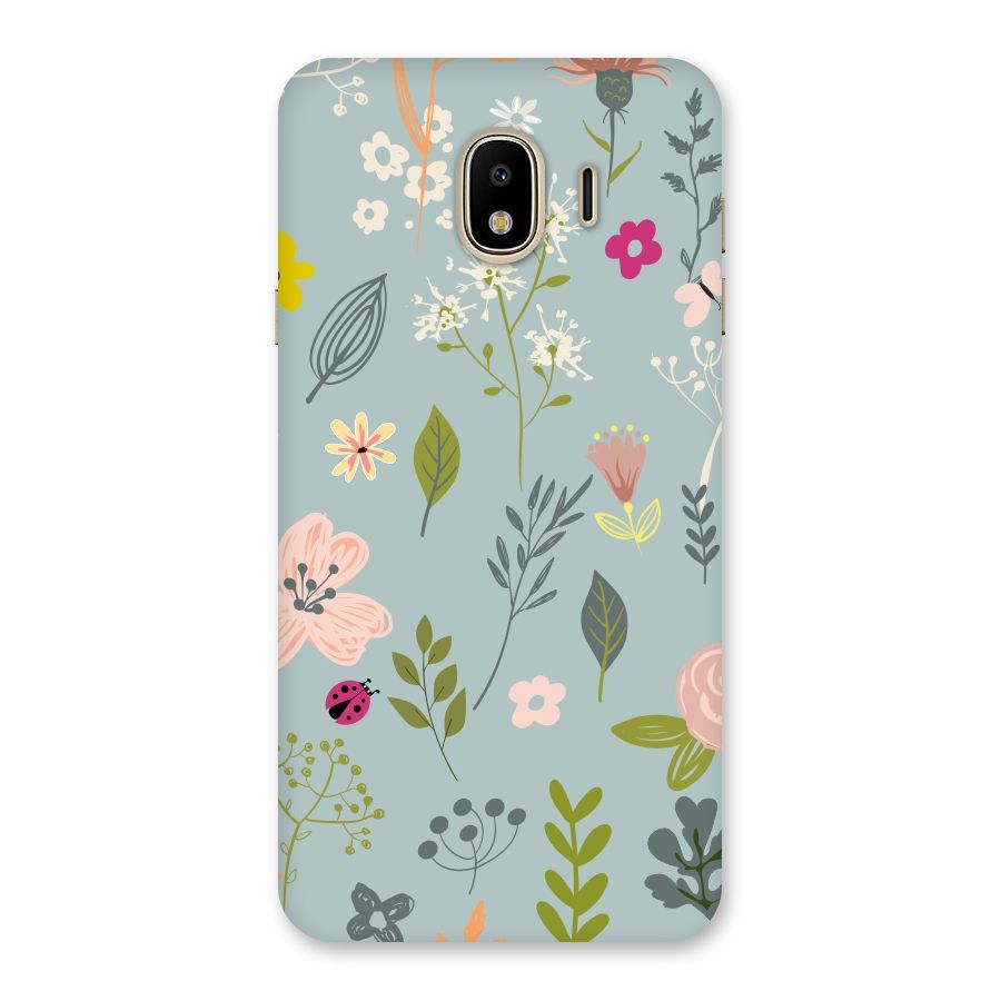 Flawless Flowers Back Case for Galaxy J4
