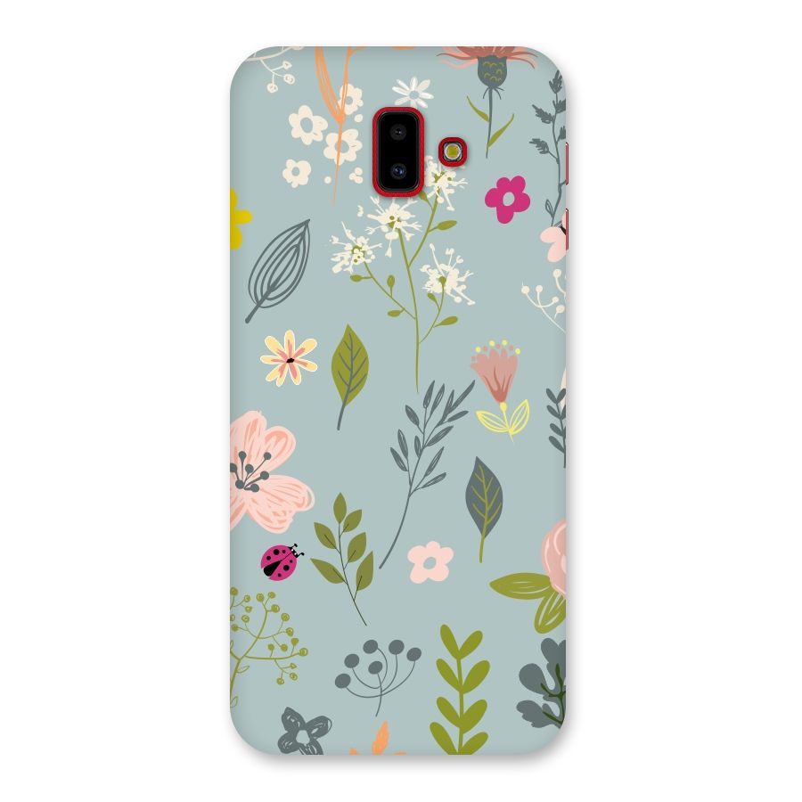 Flawless Flowers Back Case for Galaxy J6 Plus