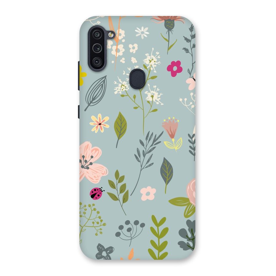 Flawless Flowers Back Case for Galaxy M11