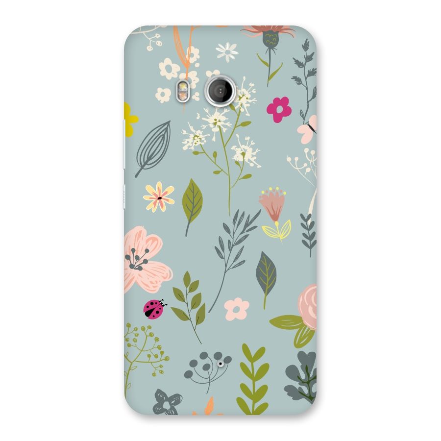 Flawless Flowers Back Case for HTC U11