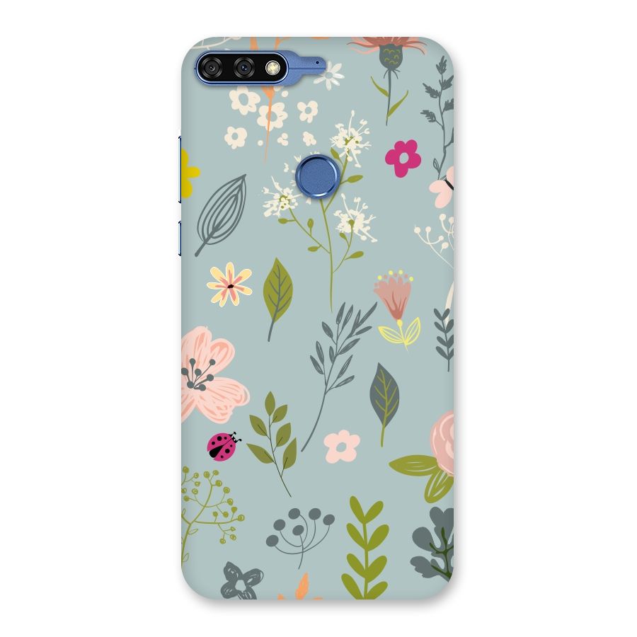 Flawless Flowers Back Case for Honor 7C