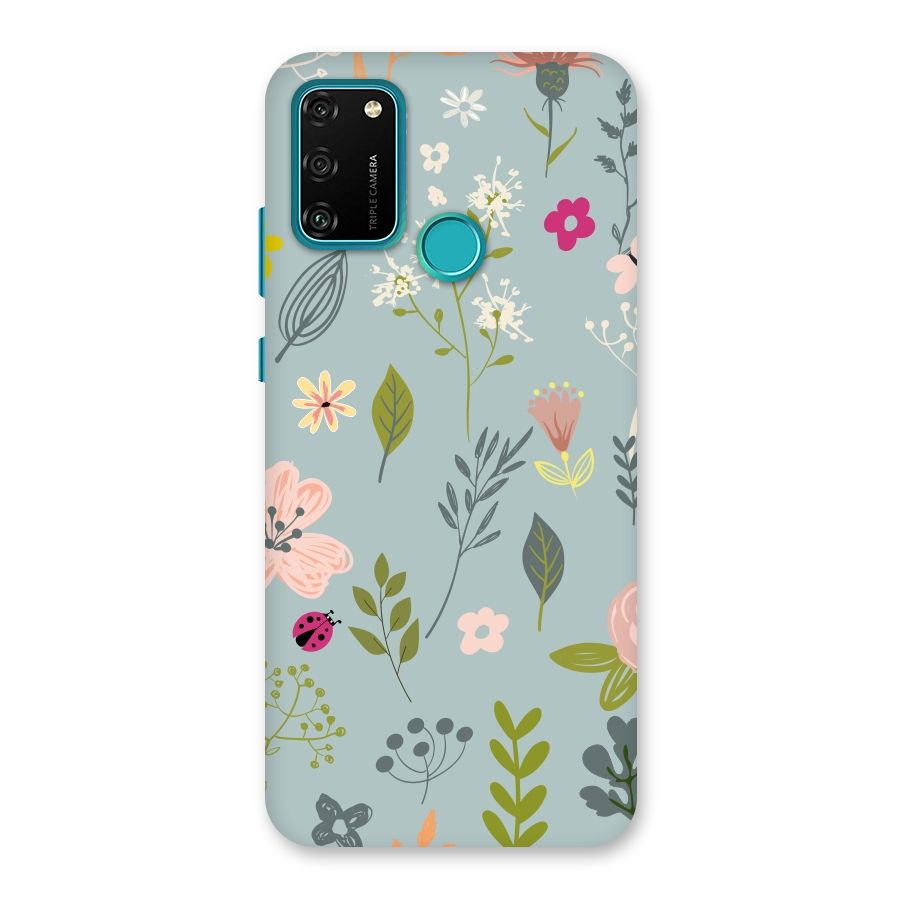 Flawless Flowers Back Case for Honor 9A