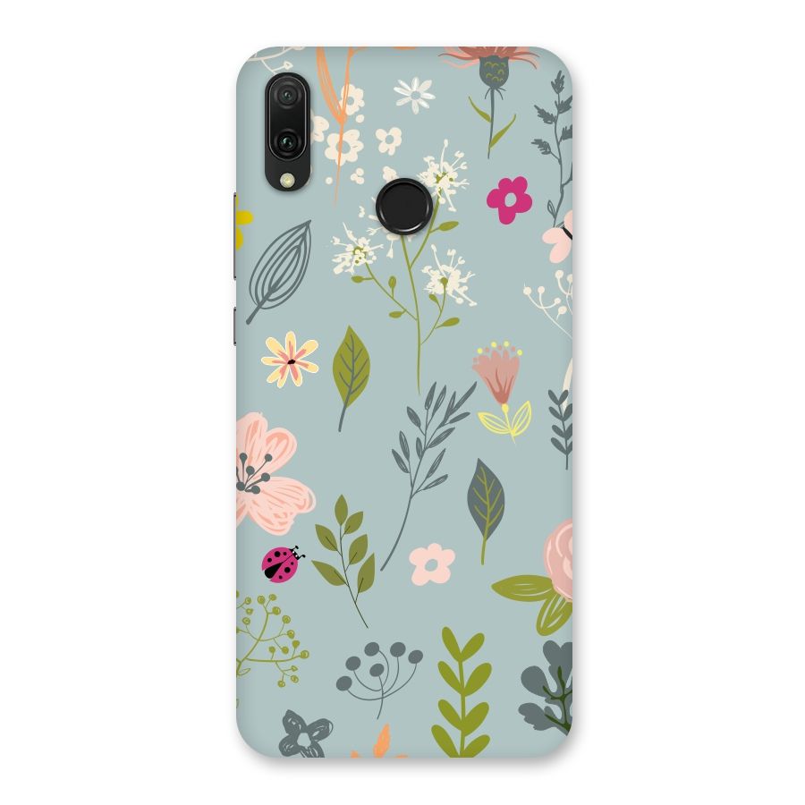 Flawless Flowers Back Case for Huawei Y9 (2019)