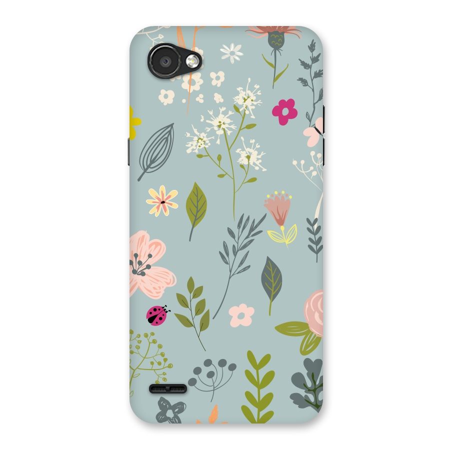 Flawless Flowers Back Case for LG Q6