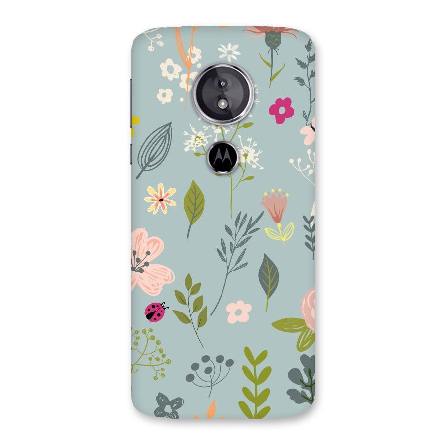 Flawless Flowers Back Case for Moto E5