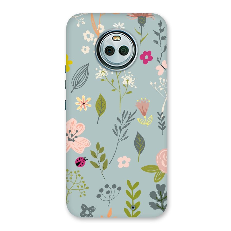 Flawless Flowers Back Case for Moto X4