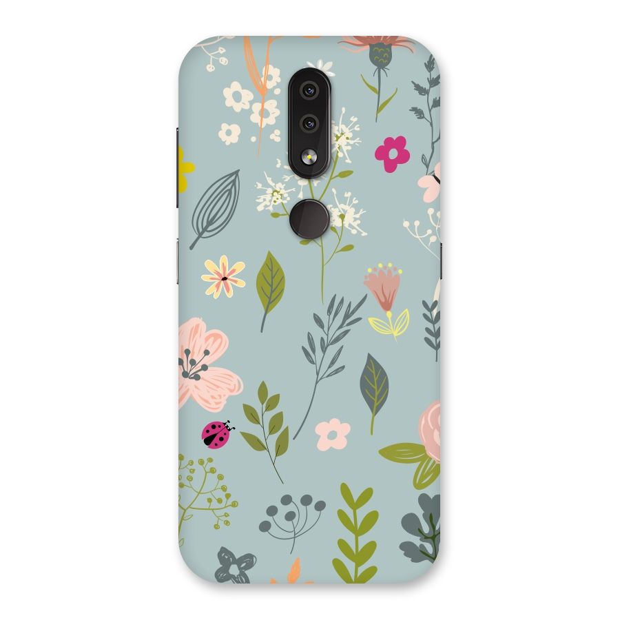 Flawless Flowers Back Case for Nokia 4.2
