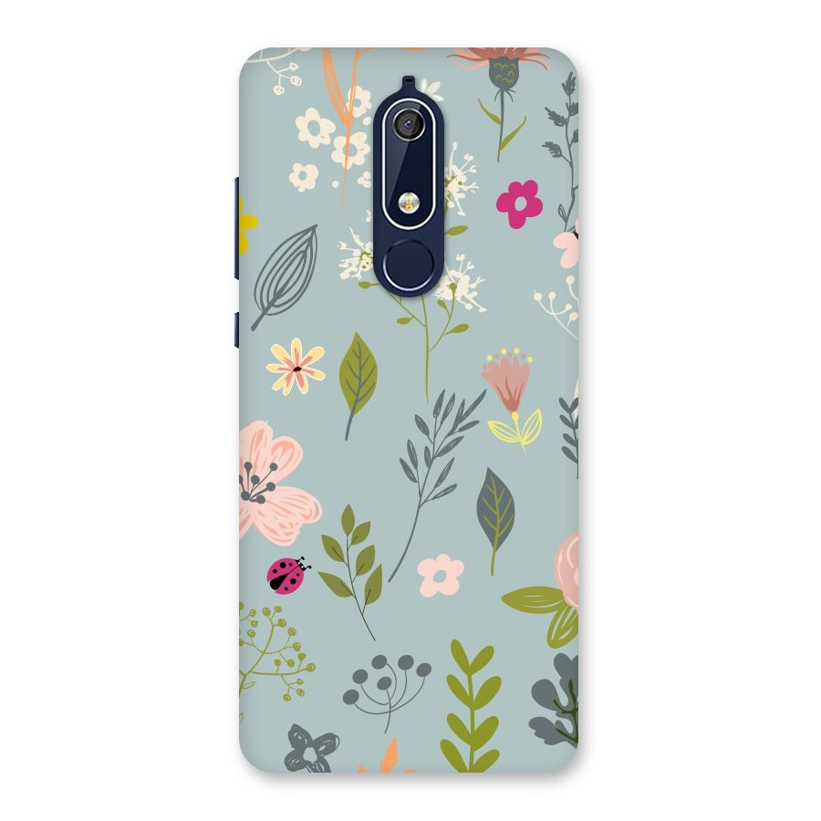 Flawless Flowers Back Case for Nokia 5.1