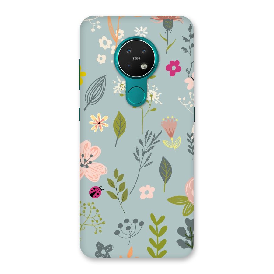 Flawless Flowers Back Case for Nokia 7.2