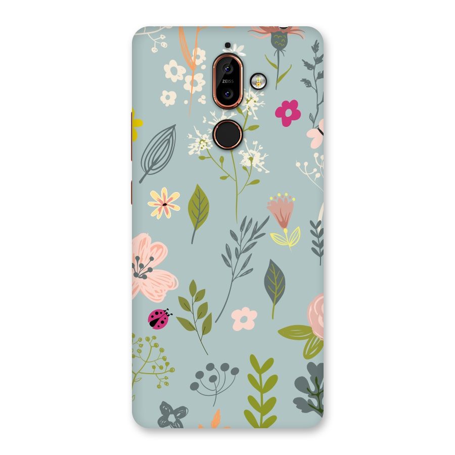 Flawless Flowers Back Case for Nokia 7 Plus