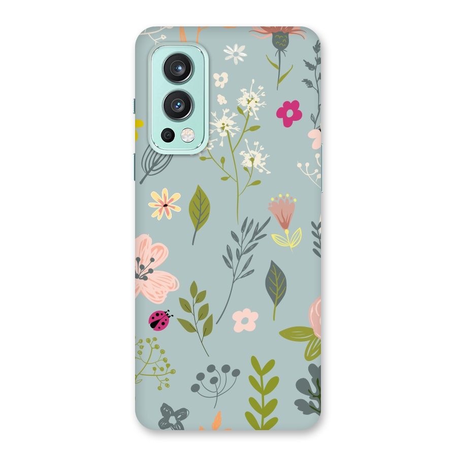Flawless Flowers Back Case for OnePlus Nord 2 5G