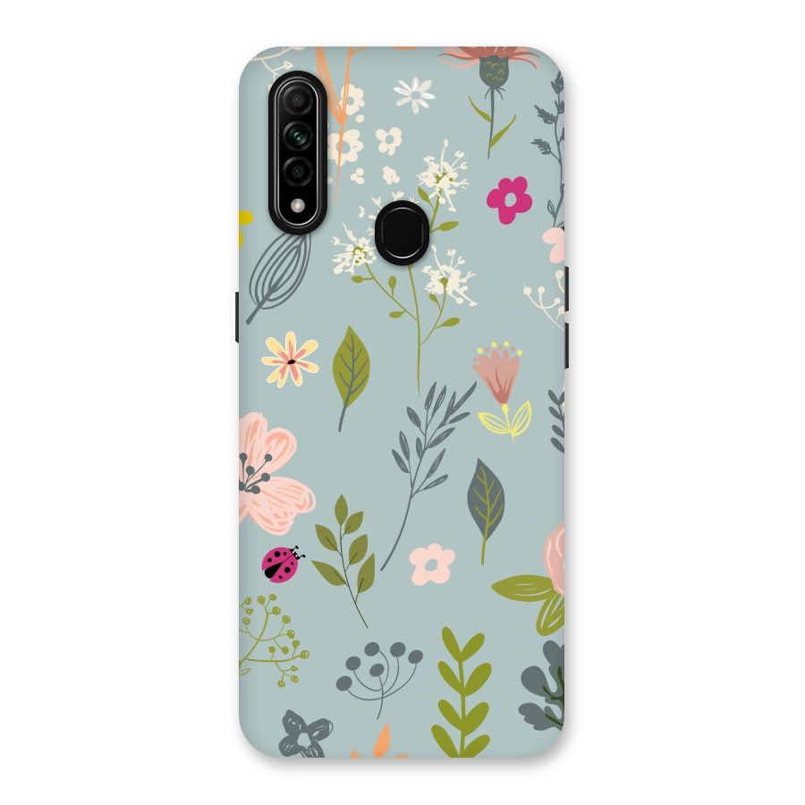 Flawless Flowers Back Case for Oppo A31