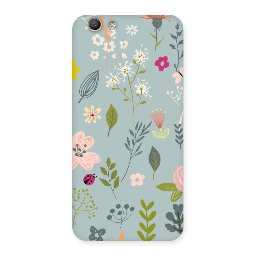 Flawless Flowers Back Case for Oppo A59