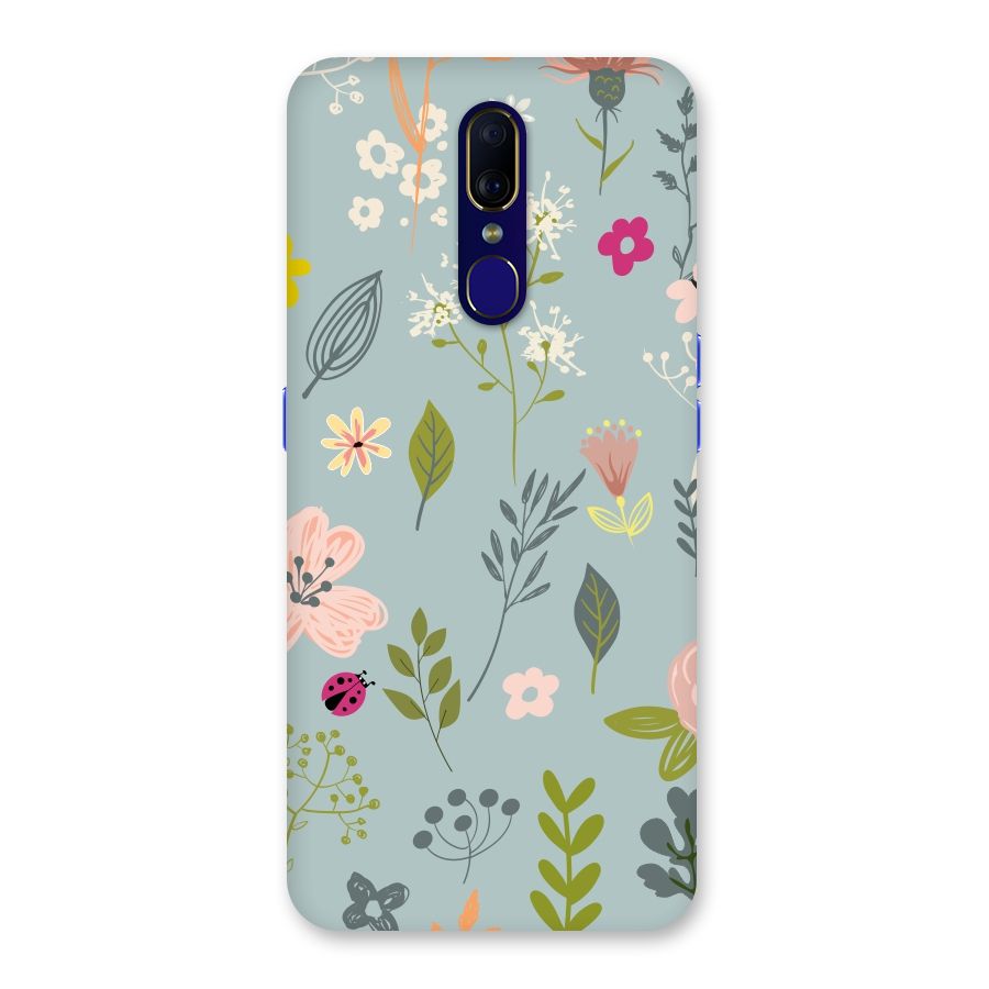 Flawless Flowers Back Case for Oppo A9