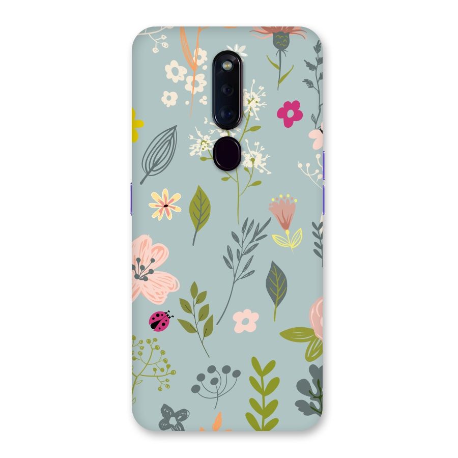 Flawless Flowers Back Case for Oppo F11 Pro