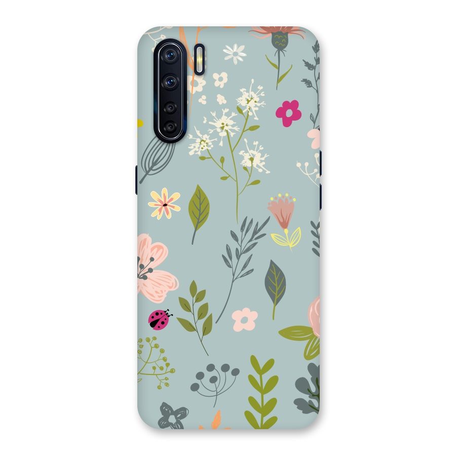 Flawless Flowers Back Case for Oppo F15