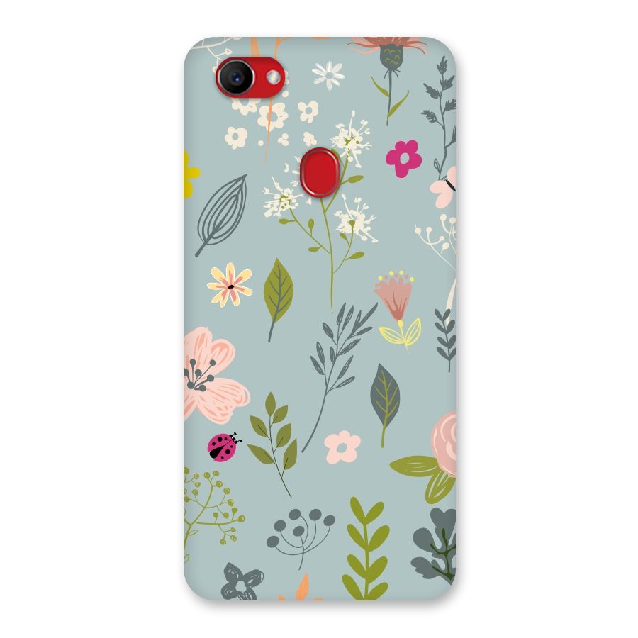 Flawless Flowers Back Case for Oppo F7