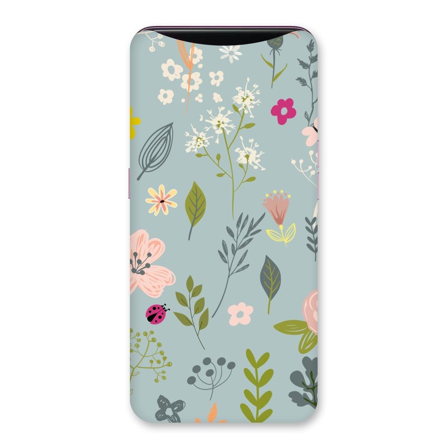 Flawless Flowers Back Case for Oppo Find X