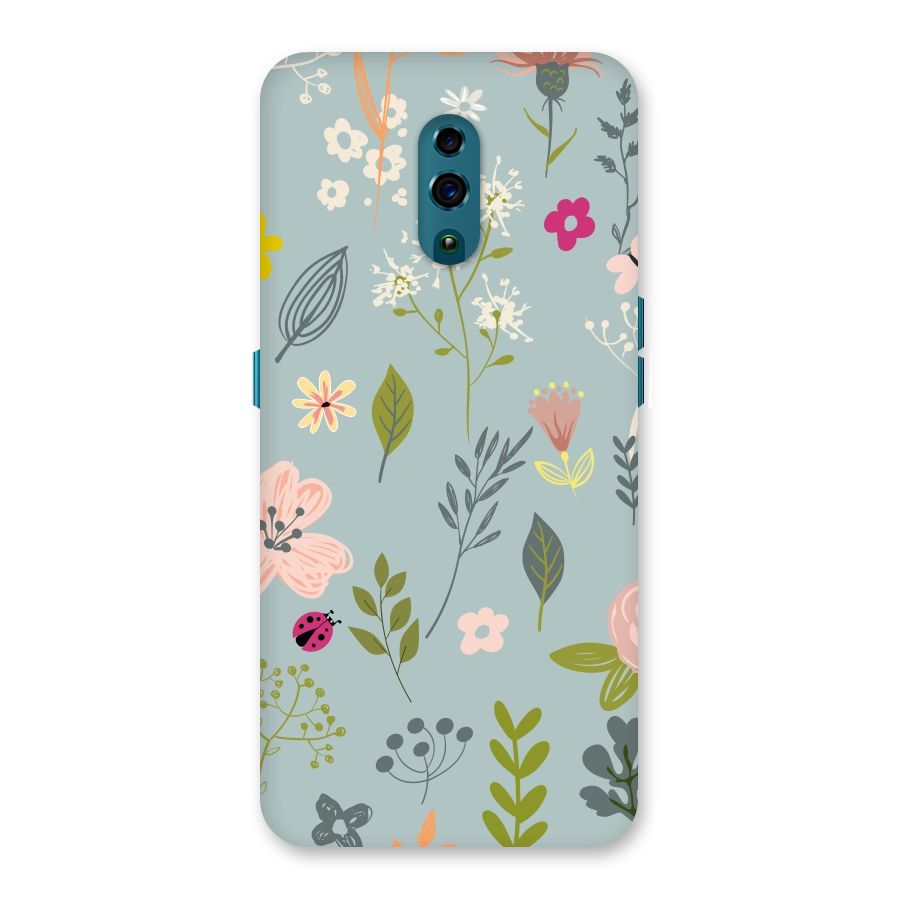 Flawless Flowers Back Case for Oppo Reno