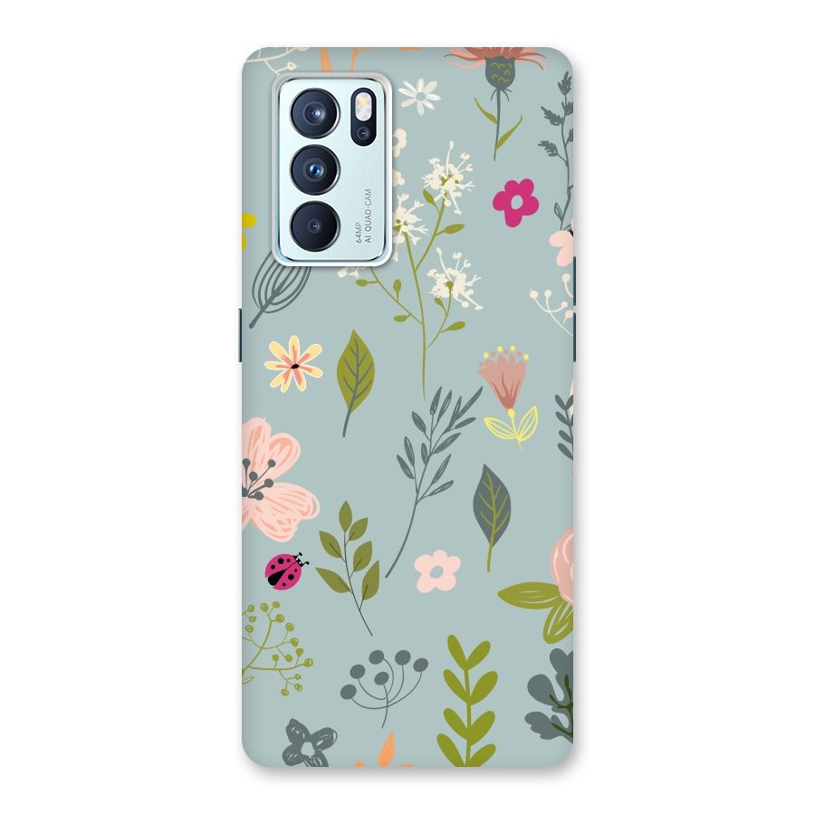 Flawless Flowers Back Case for Oppo Reno6 Pro 5G