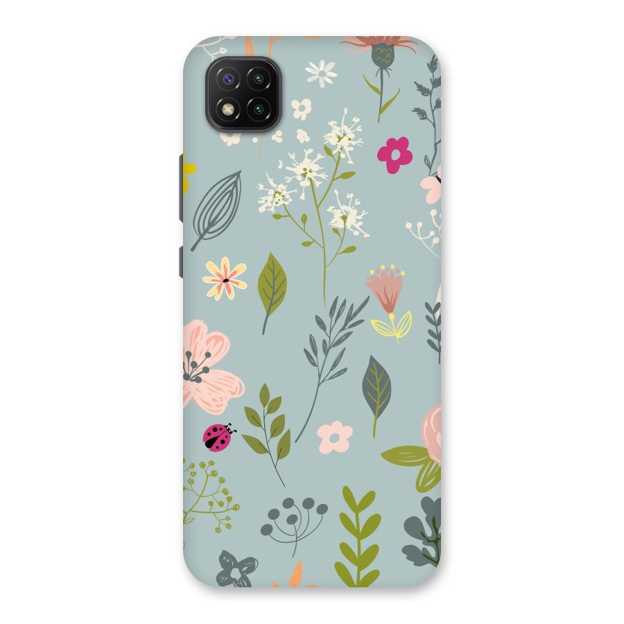 Flawless Flowers Back Case for Poco C3