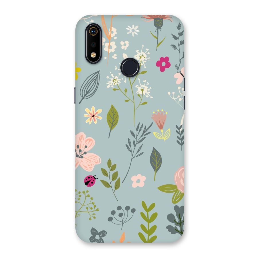 Flawless Flowers Back Case for Realme 3i