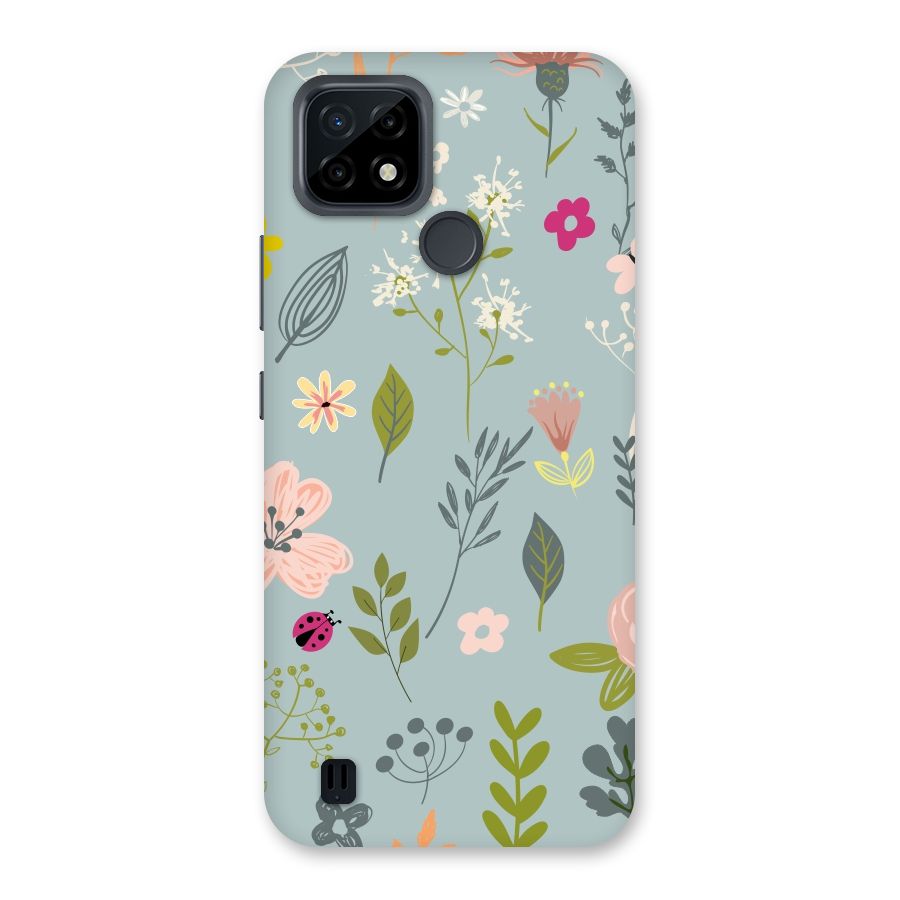 Flawless Flowers Back Case for Realme C21