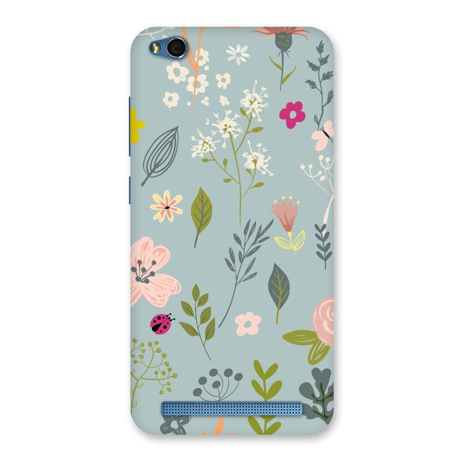 Flawless Flowers Back Case for Redmi 5A