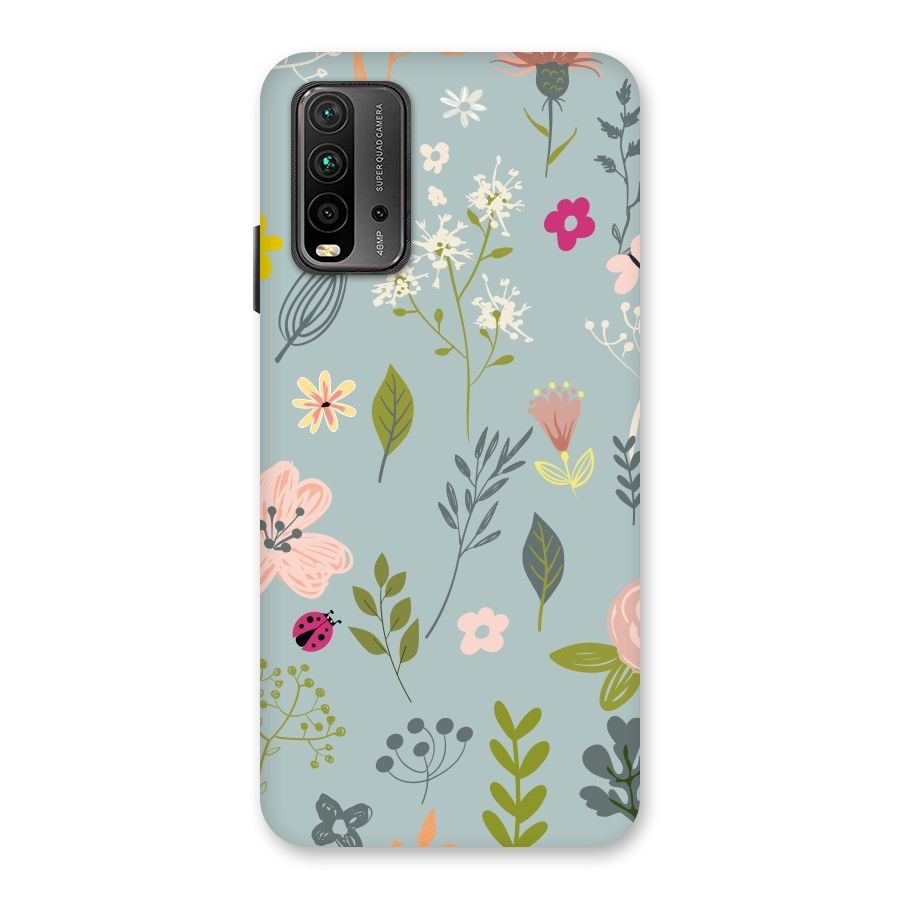 Flawless Flowers Back Case for Redmi 9 Power