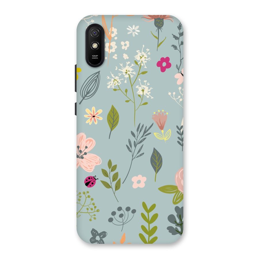 Flawless Flowers Back Case for Redmi 9i