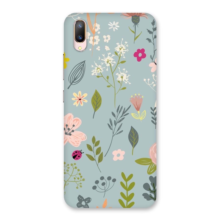 Flawless Flowers Back Case for Vivo V11 Pro